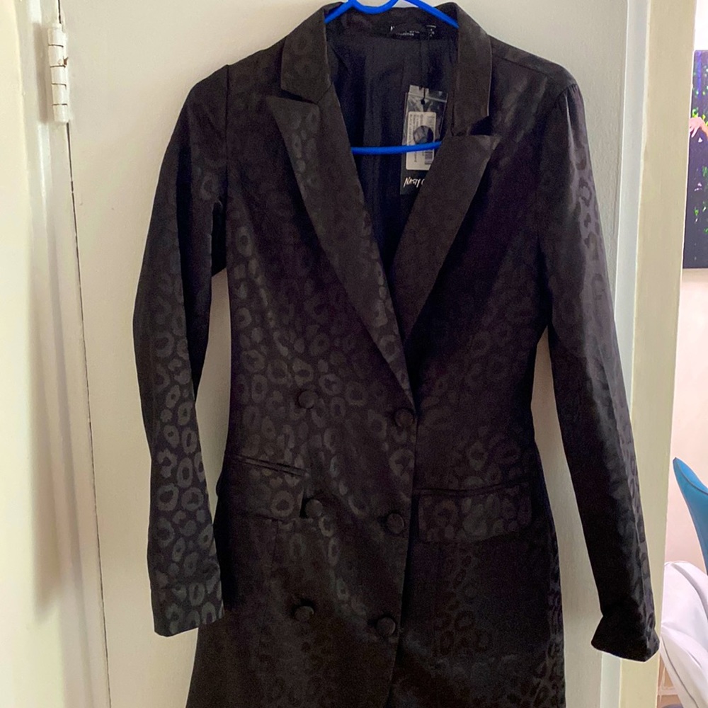 Black blazer dress